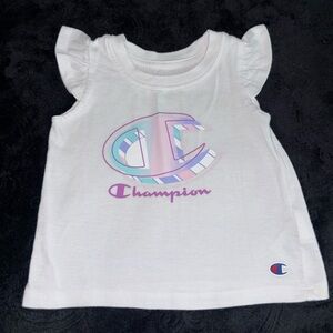 Champion Toddler Shirt | White | Size 9–12 Months